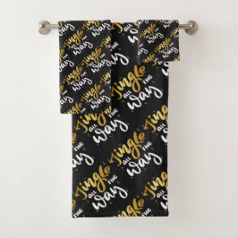 Jingle Badhandtuch Set