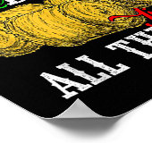 Jingle Bales Jingle Bales Jingle All The Hay Farm  Poster (Ecke)