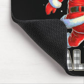 Jingle Ballers Santa Football Christmas Soccer Pla Mousepad (Ecke)