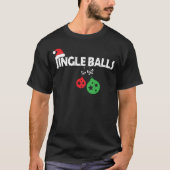Jingle Balls Christmas - Matching Couple Chestnut T-Shirt (Vorderseite)