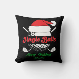 Jingle Balls Funny Named Quirky Golf Kissen