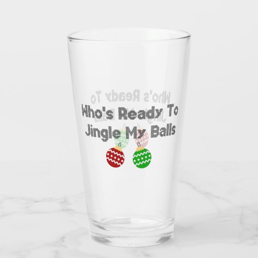 Jingle Balls Glas (Rückseite)