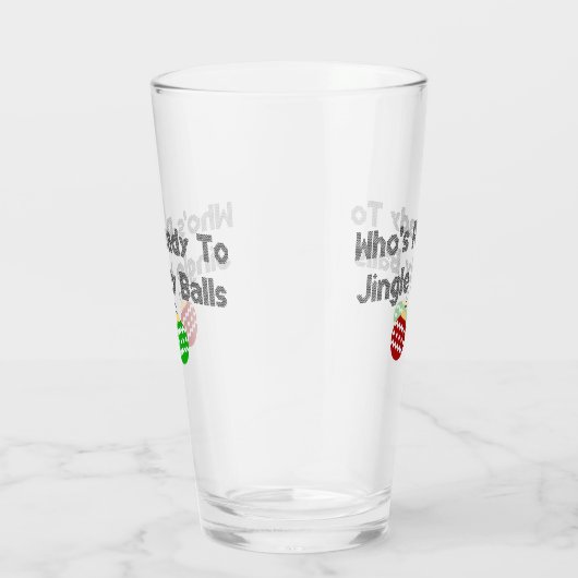 Jingle Balls Glas (Rechts)