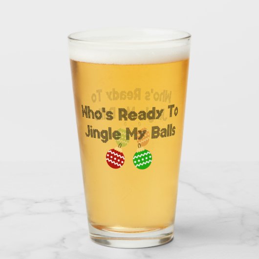 Jingle Balls Glas (Rückseite (gefüllt))