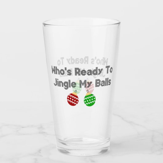 Jingle Balls Glas (Vorderseite)