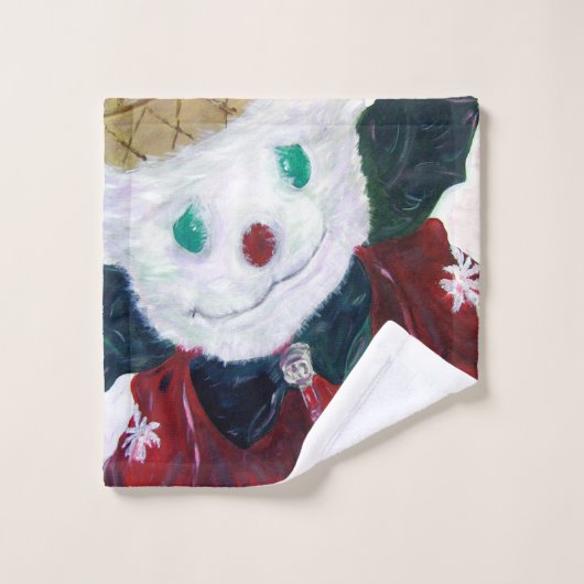 Jingle Bear Badhandtuch Set (Waschlappen)