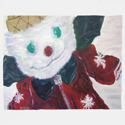 Jingle Bear Fleecedecke (Vorderseite (Horizontal))