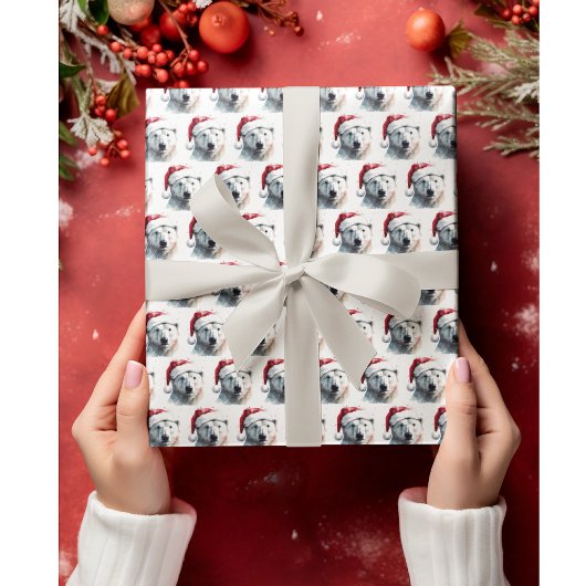 Jingle Bear Freude Geschenkpapier