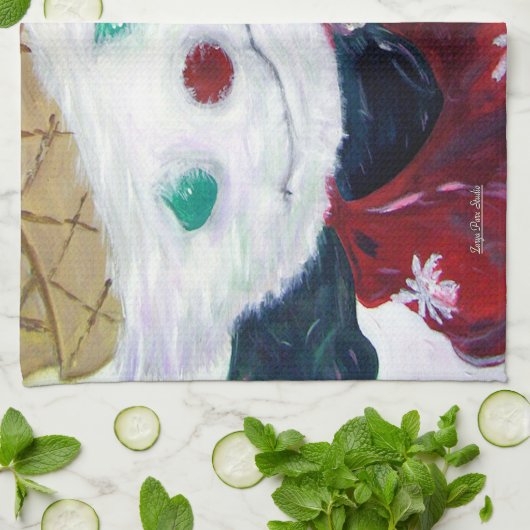 Jingle Bear Geschirrtuch (Gefaltet)