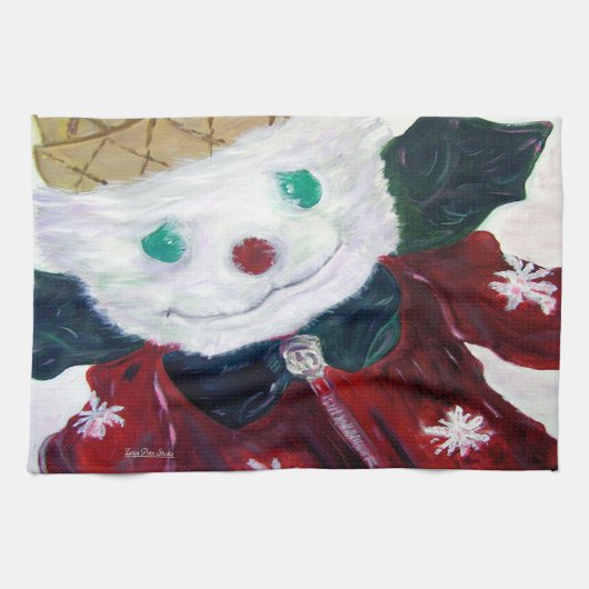 Jingle Bear Geschirrtuch (Horizontal)