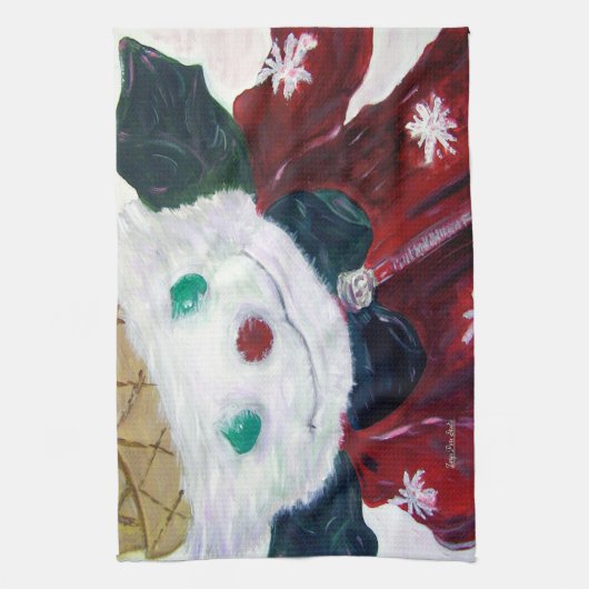 Jingle Bear Geschirrtuch (Vertikal)