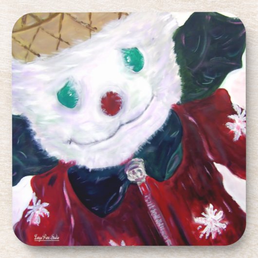 Jingle Bear Getränkeuntersetzer (Vorderseite)