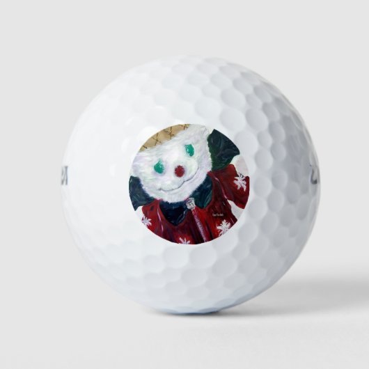 Jingle Bear Golfball (Vorderseite)