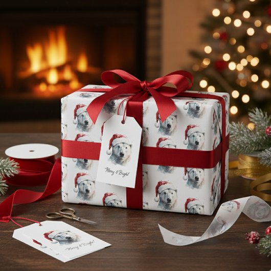 Jingle Bear Joy, custom Geschenkanhänger