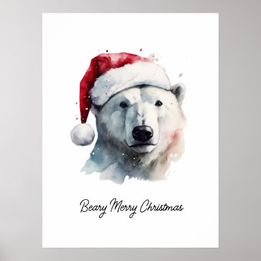 Jingle Bear Joy, custom Poster (Vorne)