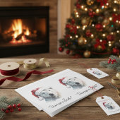 Jingle Bear Joy, custom Seidenpapier