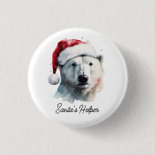 Jingle Bear Joy, individuell Button (Vorderseite)