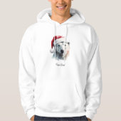 Jingle Bear Joy, individuell Hoodie (Vorderseite)