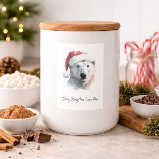Jingle Bear Joy, individuell Lebensmitteletikett