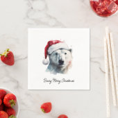 Jingle Bear Joy, individuell Serviette (Beispiel)