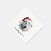 Jingle Bear Joy, individuell Serviette (Ecke)