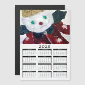 Jingle Bear Magnetkarte (Vorne/Hinten)