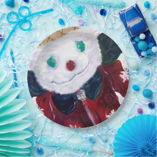 Jingle Bear Pappteller (Party)