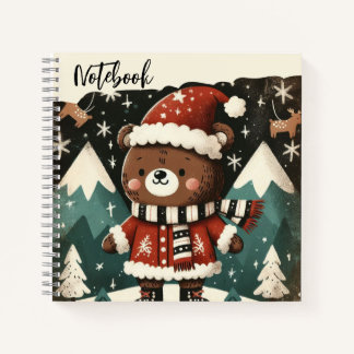 Jingle Bear - Santa's Forest Parade Notizblock