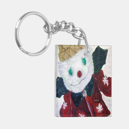 Jingle Bear Schlüsselanhänger (Vorderseite links)