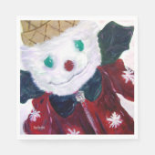 Jingle Bear Serviette (Vorderseite)