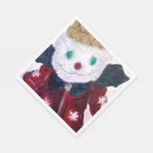 Jingle Bear Serviette (Ecke)