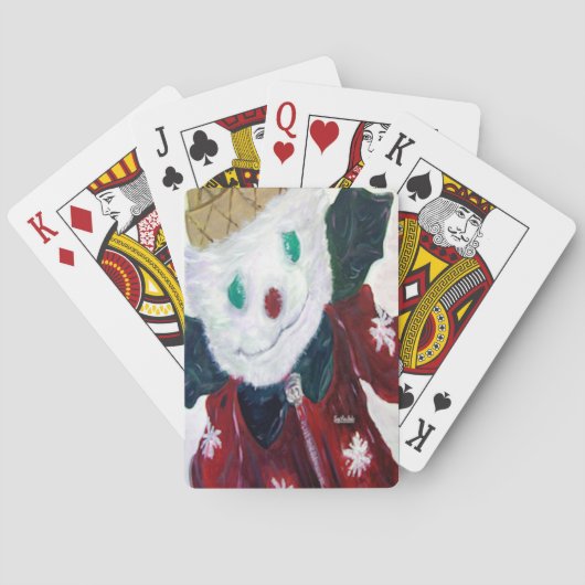 Jingle Bear Spielkarten (Rückseite)