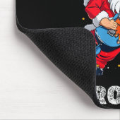Jingle Bell And Rock Christmas Santa Rolling Playi Mousepad (Ecke)