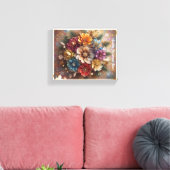 "Jingle Bell Blooms" Leinwanddruck (Insitu (Wohnzimmer))