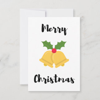 Jingle Bell Christmas Card Karte