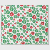 Jingle Bell Christmas Geschenkpapier (Flach)