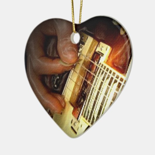 Jingle Bell-Felsen-Weihnachtsverzierung Keramik Ornament (Links)