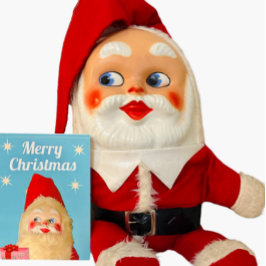 Jingle Bell Jive Retro Kitschy Weihnachten Karte