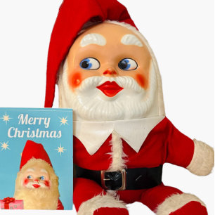 Jingle Bell Jive Retro Kitschy Weihnachten Karte