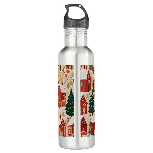 Jingle Bell Jubilee Edelstahlflasche (Rückseite)
