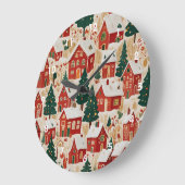 Jingle Bell Jubilee Große Wanduhr (Winkel)