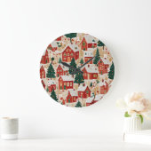 Jingle Bell Jubilee Große Wanduhr (Zuhause)