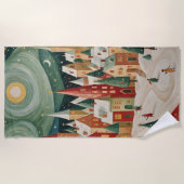 Jingle Bell Jubilee Strandtuch (Vorderseite)