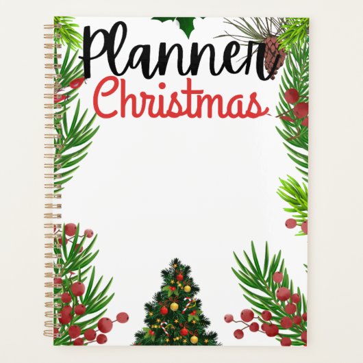Jingle Bell Planner, Planner Christmas Planer (Vorderseite)