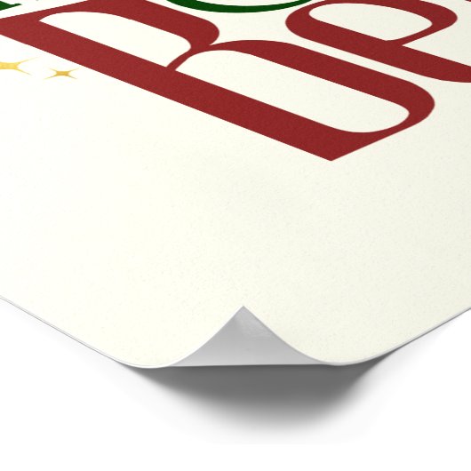 Jingle Bell Poster (Ecke)