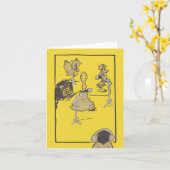 Jingle Bell Rock Christmas Card Karte (Gelbe Blume)