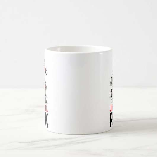 Jingle Bell Rock Kaffeetasse (Mittel)