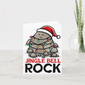 Jingle Bell Rock Karte (Vorderseite)