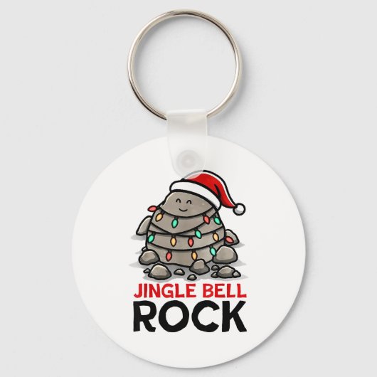 Jingle Bell Rock Schlüsselanhänger (Vorderseite)