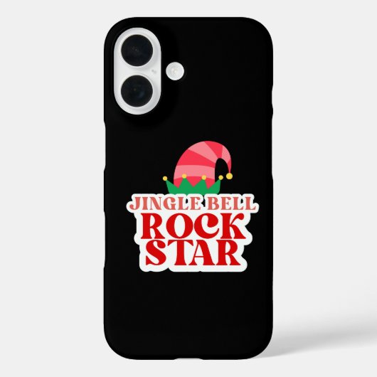 Jingle Bell Rock Star Case-Mate iPhone Hülle (Rückseite)
